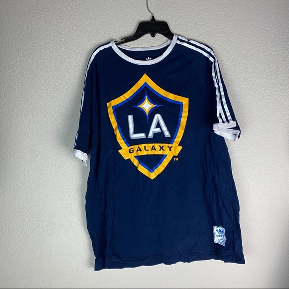 Adidas LA Galaxy Shirt Size XXL Vintage - Picture 1 of 7